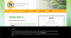 Desktop Screenshot of cernuscoverde.it